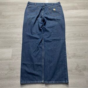 Carhartt Mens Dark Denim Relaxed Fit Jeans BD1483-M
Size: 40x34